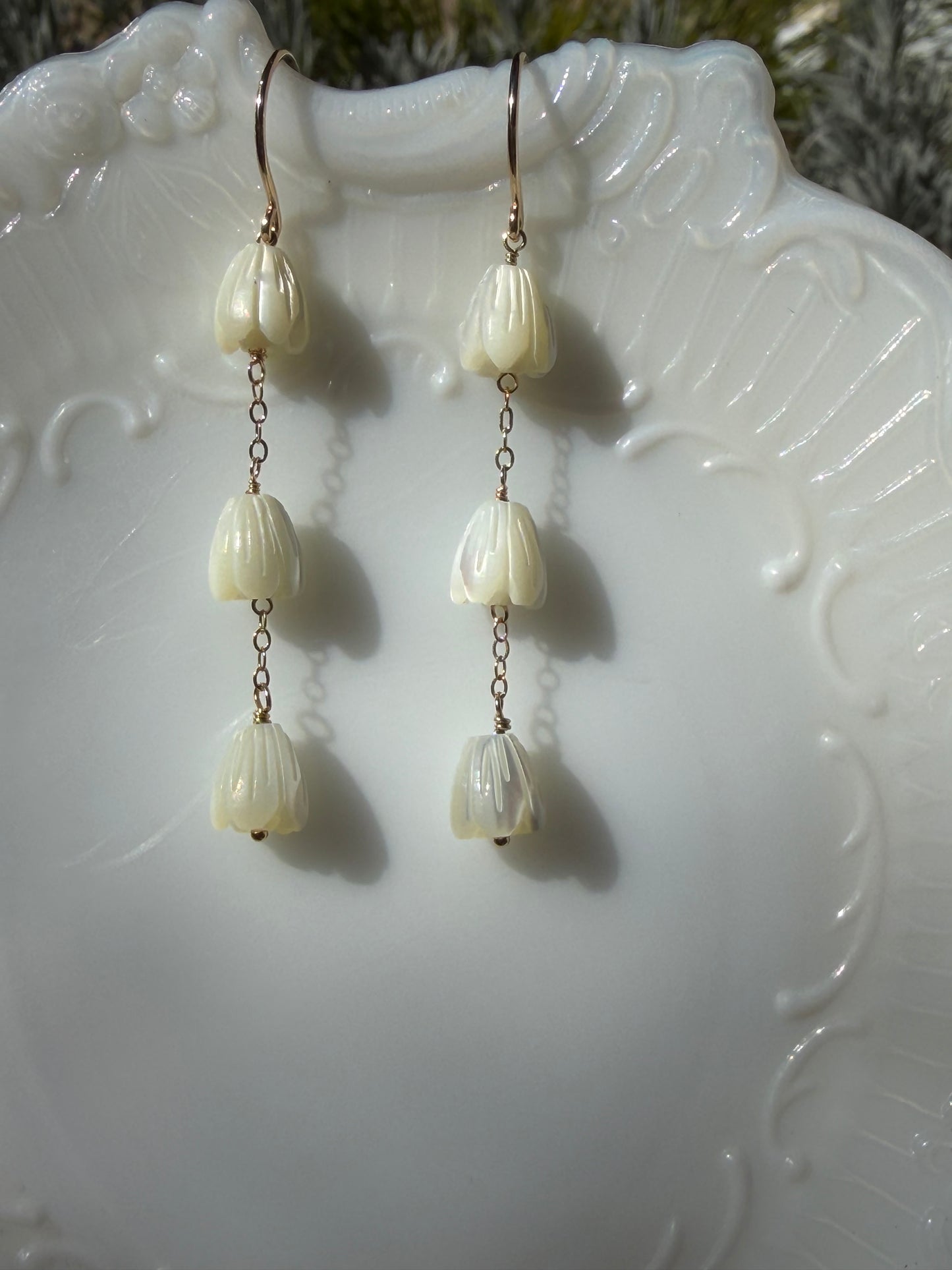 Pikake Flower Earrings