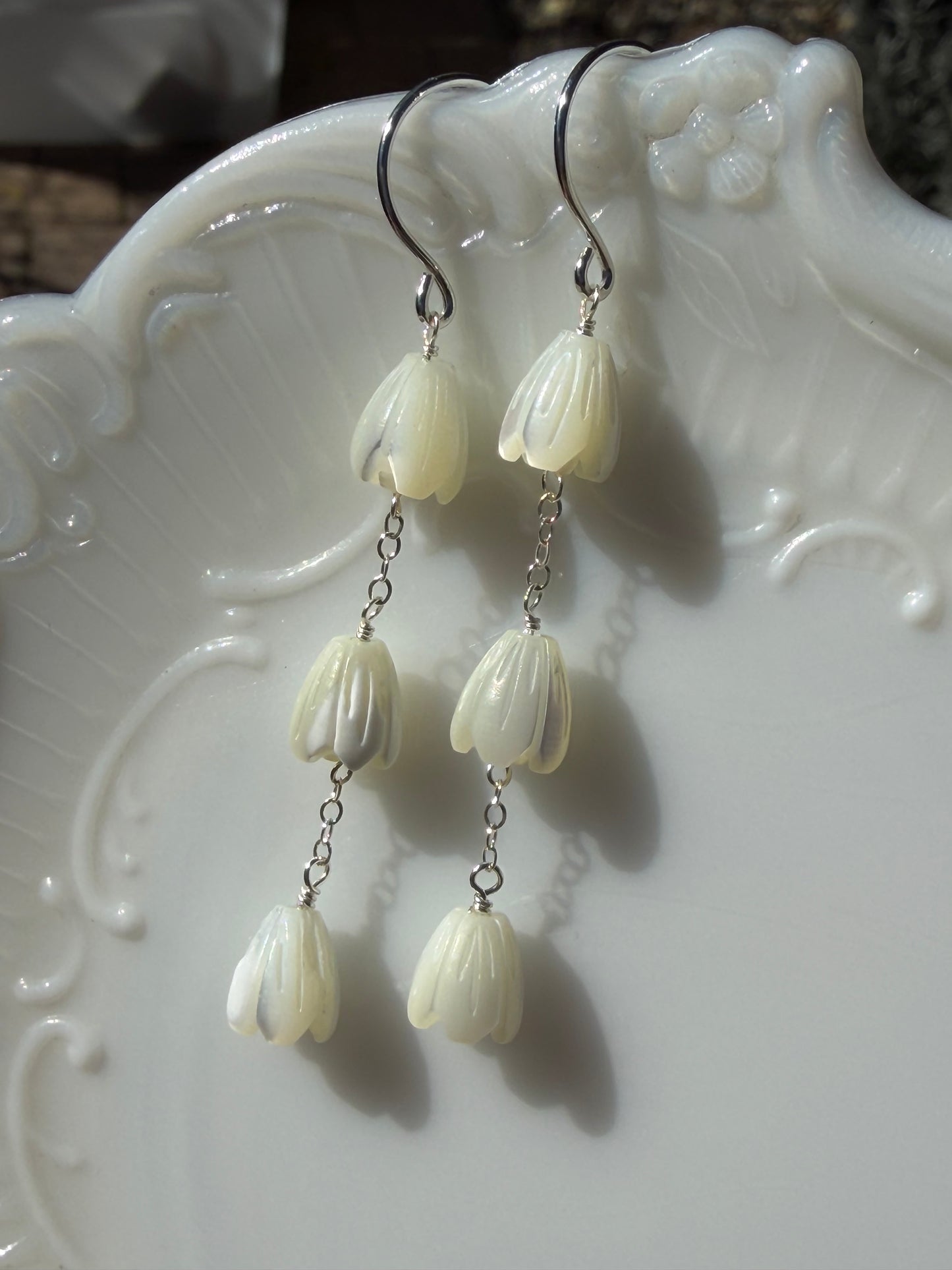 Pikake Flower Earrings