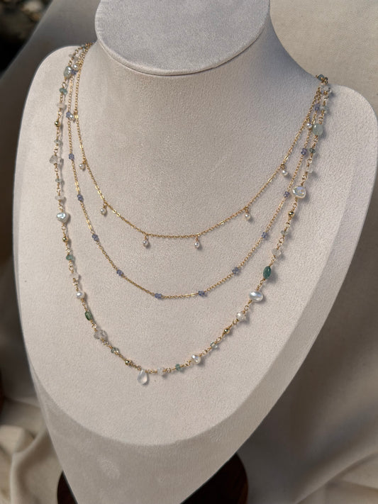 Dainty Tanzanite Necklace