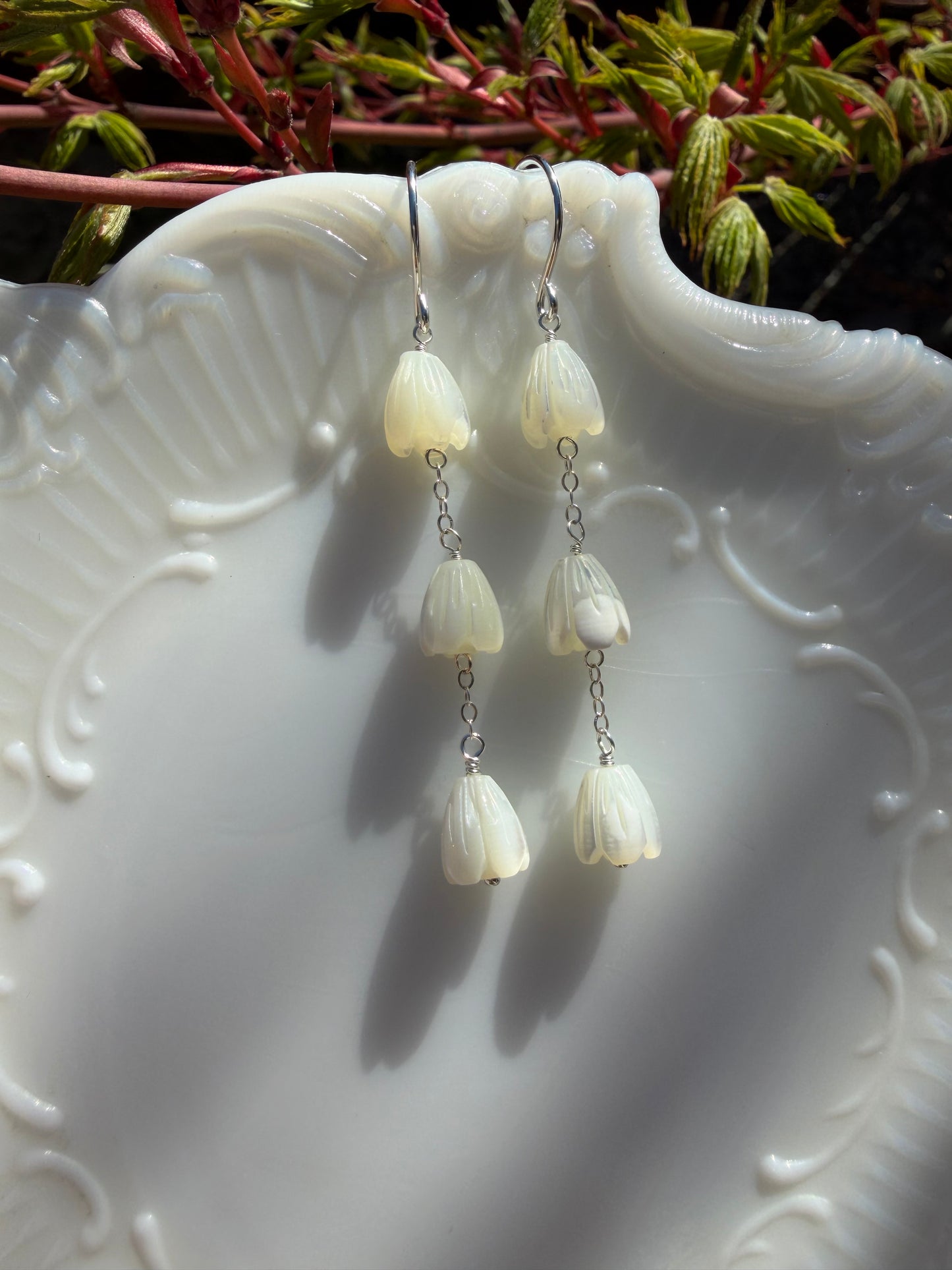 Pikake Flower Earrings