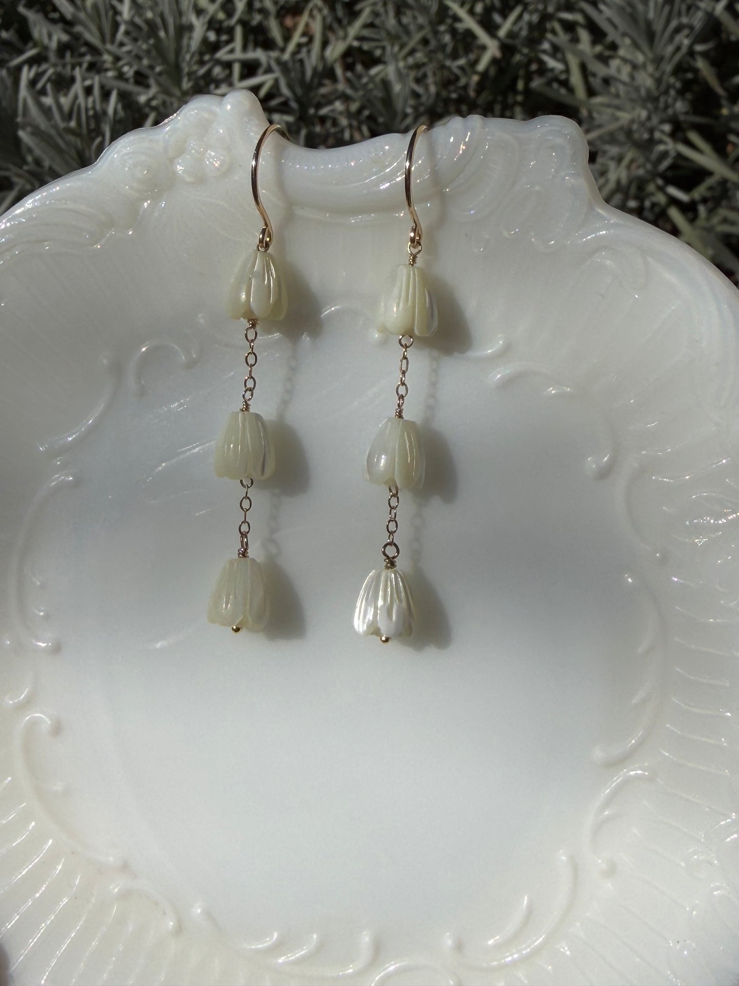 Pikake Flower Earrings