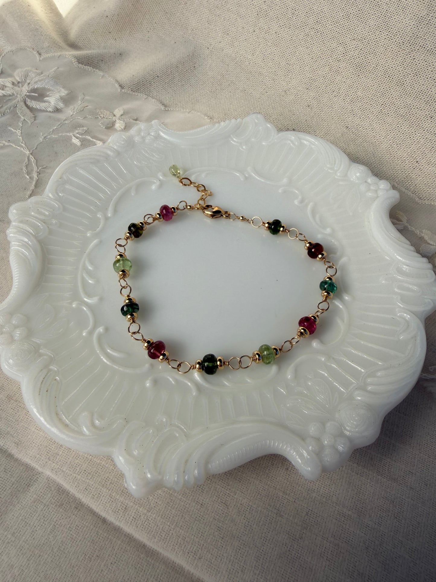 Tourmaline Candy Bracelet