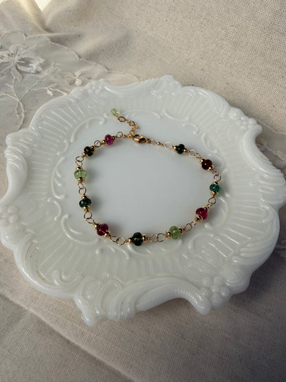 Tourmaline Candy Bracelet